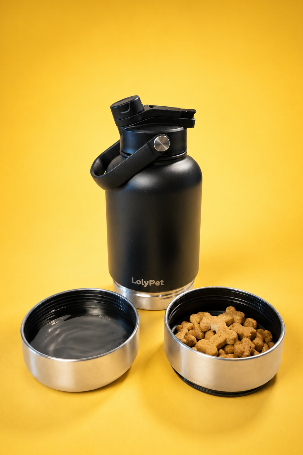 Botella de Agua para Perros - 3 en 1